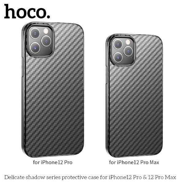 Hoco Shadow series Case for iPhone 12 & iPhone 12 Pro (Black)