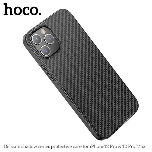 Hoco Shadow series Case for iPhone 12 & iPhone 12 Pro (Black)