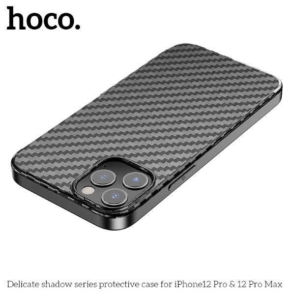 Hoco Shadow series Case for iPhone 12 & iPhone 12 Pro (Black)