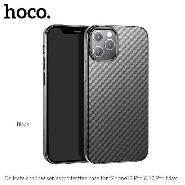 Hoco Shadow Series Case for iPhone 12 Pro Max (Black)