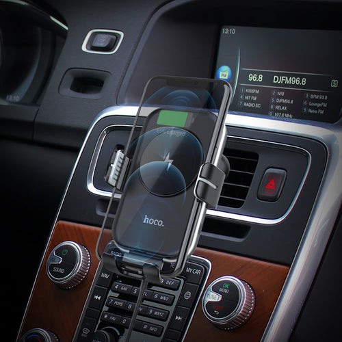 Hoco CA80 Buddy smart wireless charging car holder