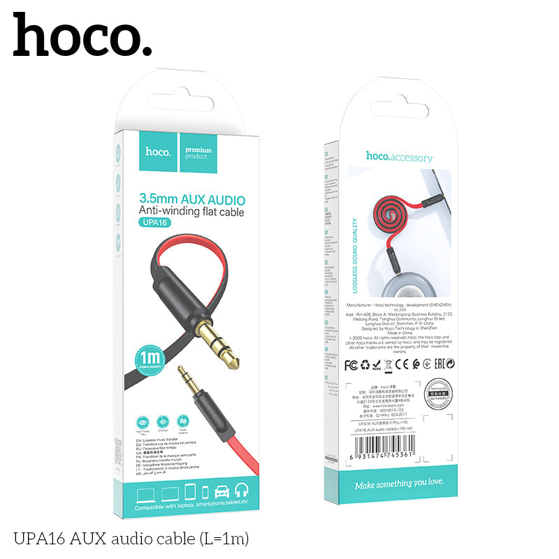 Hoco UPA16 AUX Audio Cable 1M (Red)