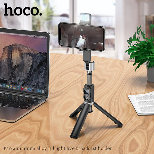 Hoco K16 Selfie Stick Tripod Holder (Black)