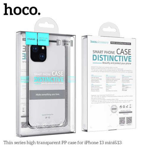 Hoco Thin series high transparent PP case for iPhone13 (Hard)