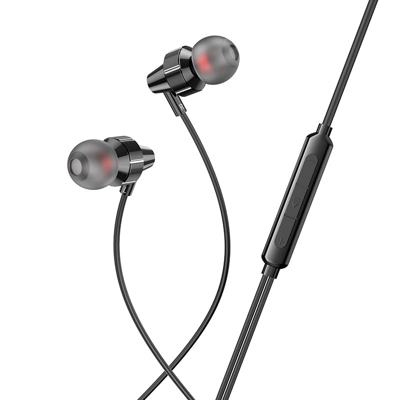 Hoco M90 Delight Type-C Wired Digital Earphone with Microphone (Silver)