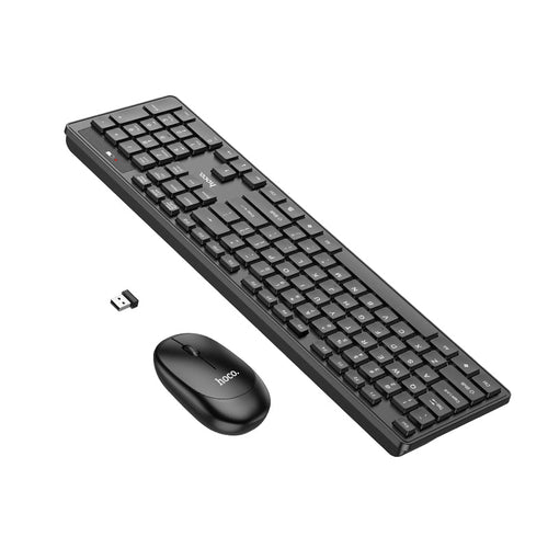 Hoco GM17 Wireless business keyboard and mouse set (English Version)