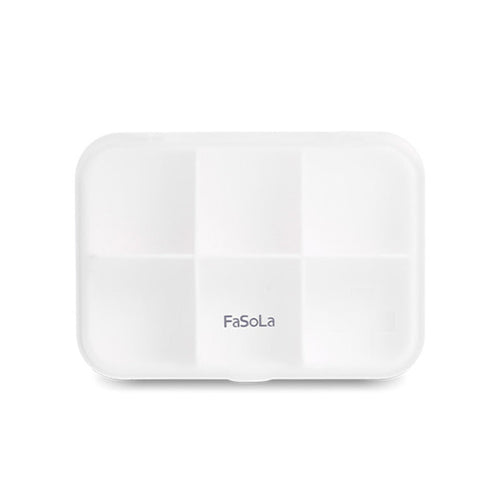 Fasola 6 Grids Organizer Pill Box