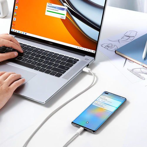 Baseus Dynamic Series Fast Charging USB to C 100W 1m (White)