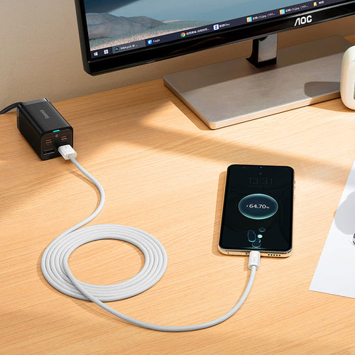 Baseus Dynamic Series Fast Charging USB to C 100W 2m (White)