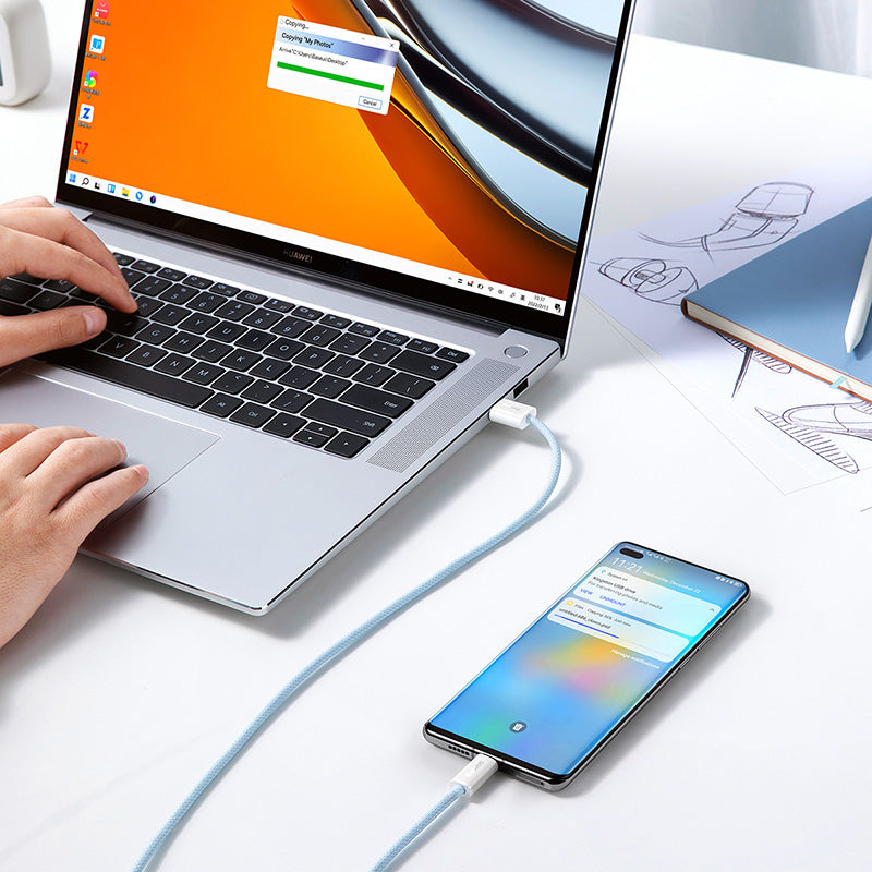 Baseus Dynamic Series Fast Charging USB to C 100W 1m (Blue)
