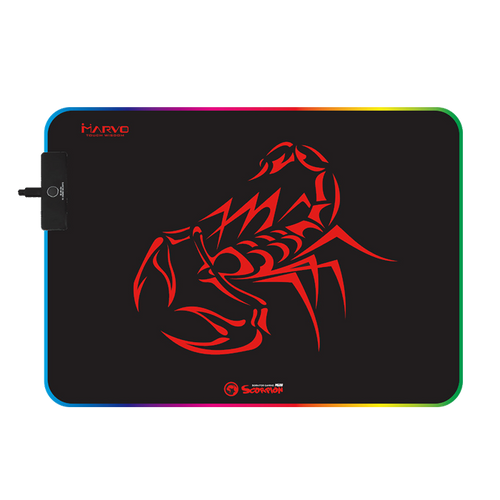 Marvo MG08 RGB Gaming Mousepad M Size