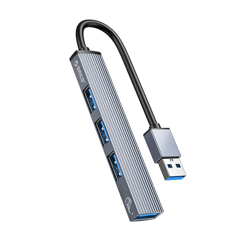 Orico AH-A13-GY-BP 4 Ports USB-A To USB 3.0 Hub (Grey)