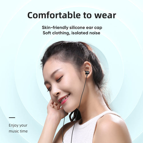 Joyroom Dynamic in-Ear Wired Control Headphone (White)