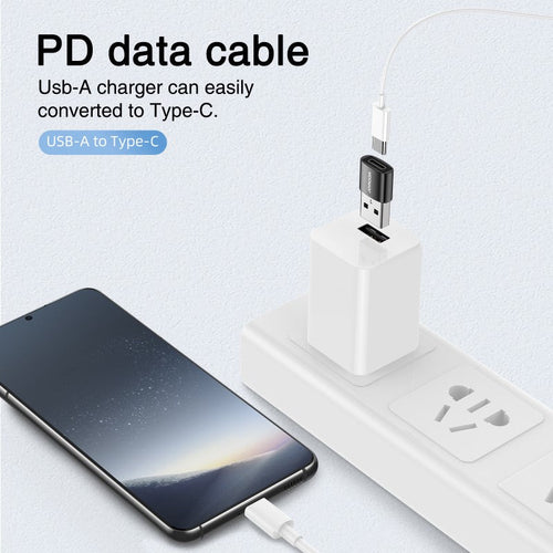 Joyroom USB to TypeC Adapter (X2)