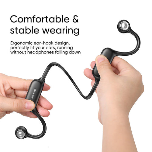 Joyroom Air Conduction Wireless Headphones (x2) (Black)