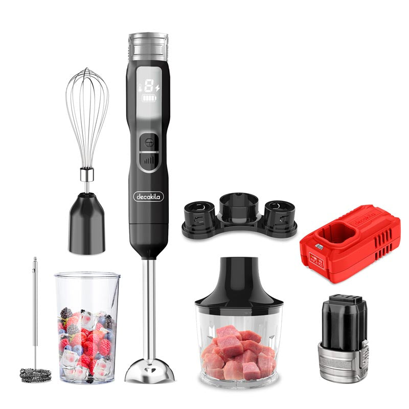 Decakila KEJB056B Cordless Hand Blender