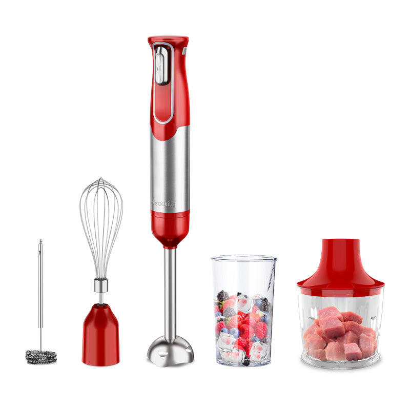 Decakila KMJB021R Cordless Hand Blender