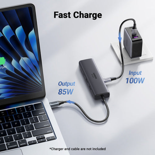 Ugreen CM512 PD100W 6-in-1 USB-C Hub