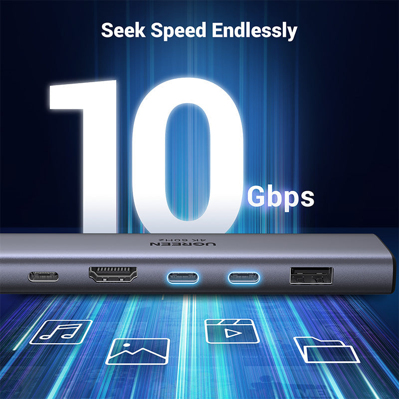 Ugreen CM511 45521 7-in-1 USB-C Hub