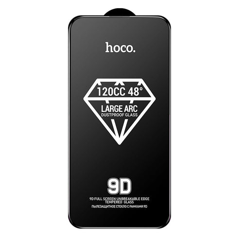 Hoco iPhone 15 Pro A34 9D large arc dustproof glass TPG