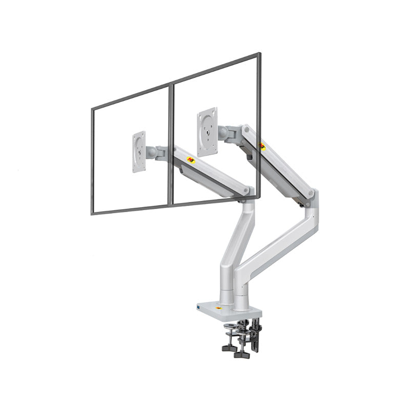 Northbayou G32 Dual Monitor Arm (Silver)