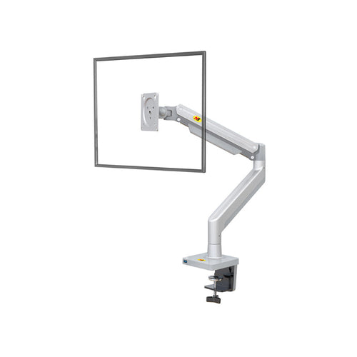 Northbayou G40 Single Monitor Arm (Silver)