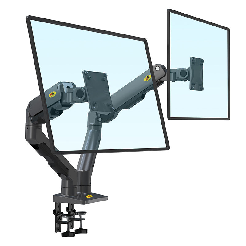 Northbayou G65 Dual Monitor Arm (Charcoal Matt)