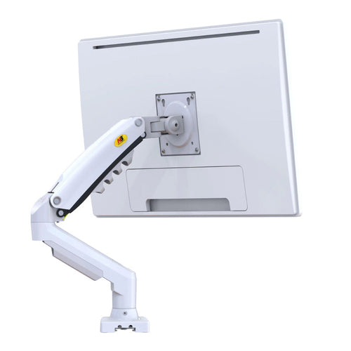 Northbayou F80 Single Monitor Arm (White)
