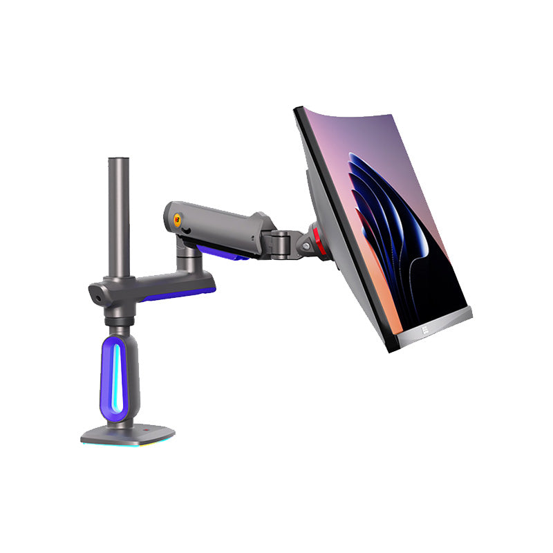 Northbayou G80 Gaming Monitor Arm Blue with RGB