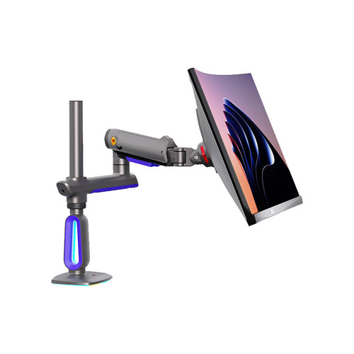 Northbayou G80 Gaming Monitor Arm Blue with RGB