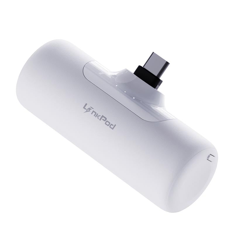 iWalk LPB4500C-002A LinkPod 4Pro 4500mAh Type-C Docking PowerBank (White)