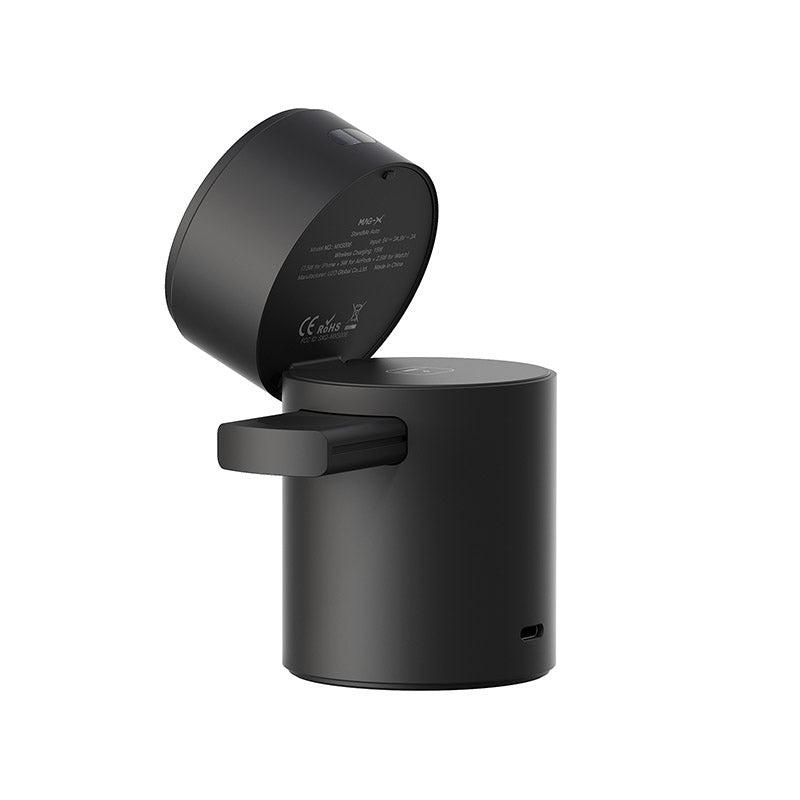 iWalk StandMe Auto MXS006-001A-BK 15W 3-in-1 Wireless Charger (Black)