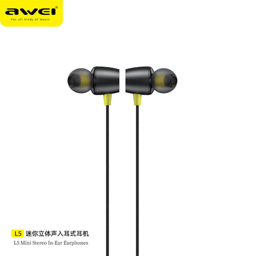 AWEI L5 Wired EarphoneDrive-By-Wire