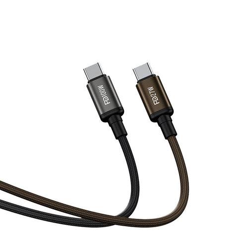 Recci RS32CC PD100W C-C Data Cable (1.5M) - Black
