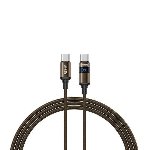 Recci RS32CC PD100W C-C Data Cable (1.5M) - Gold