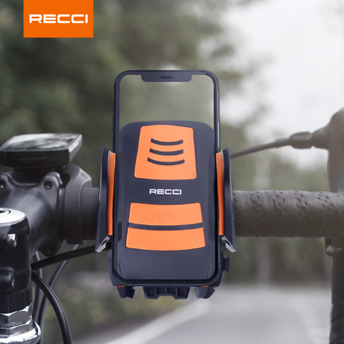 Recci RHO-C12 Bicycle Phone Holder (Black)