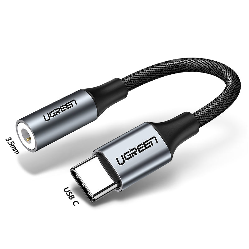 Ugreen AV142 Type C Male To 3.5mm Audio Adapter