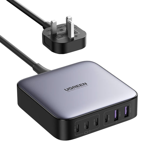 Ugreen CD271 200W PD GaN (4C2A) Desktop Charger (Grey)