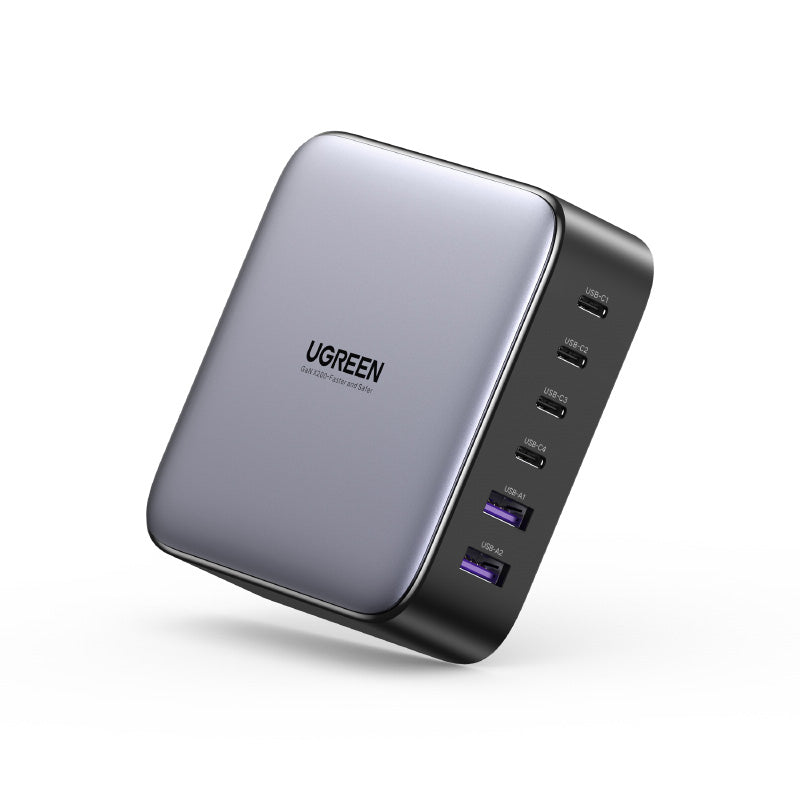 Ugreen CD271 200W PD GaN (4C2A) Desktop Charger (Grey)