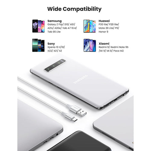 Ugreen US288 USB-C To USB A 2.0 1M White Male Cable