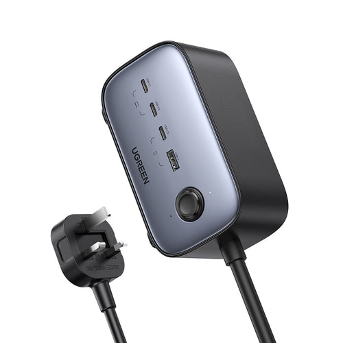 Ugreen CD270 Nexode 100W PD GAN Desktop Charger (3C1A) and 2 A/C Sockets