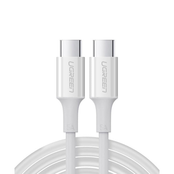 Ugreen US300 100W USB-C To C 1M Cable (White)