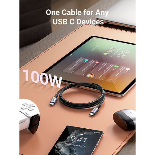 Ugreen US316 Type C To Type C 1M 5A Fast Charging Data Cable