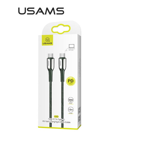 Usams US-SJ402 USB-C To USB-C 100W PD Charging Cable 5A 1.2m