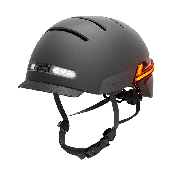 LIVALL BH51M NEO Smart Urban Helmet White Front Light Size L Sandstone Grey