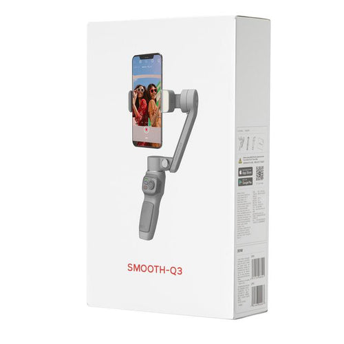 Zhiyun Smooth-Q3 3-Axis Mobile Gimbal With Lights (Grey)