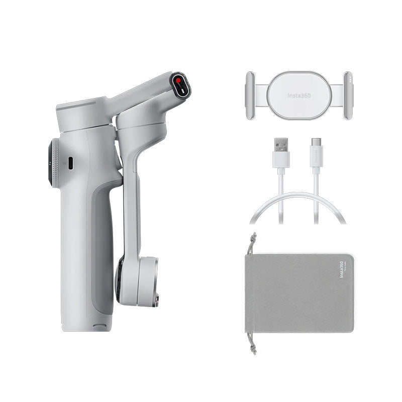 Insta360 Flow 2 Pro ストーングレー Insta360 Flow 2 Pro Gimbal Stone Grey - CINSABQB-FLOW203 | Abt