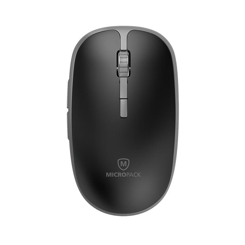 MicroPack MP-729B-BK Speedy Slient 2 Dual Modes Wireless Mouse (Black)