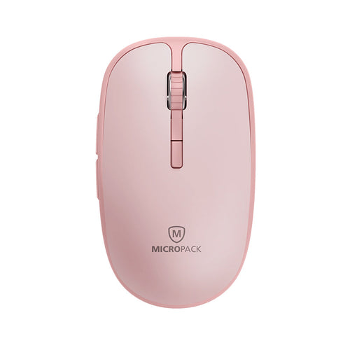 MicroPack MP-729B-PK Speedy Slient 2 Dual Modes Wireless Mouse (Pink)
