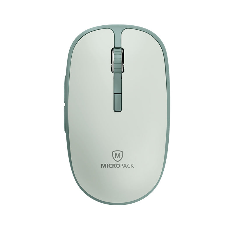 MicroPack MP-729B-GN Speedy Slient 2 Dual Modes Wireless Mouse (Green)